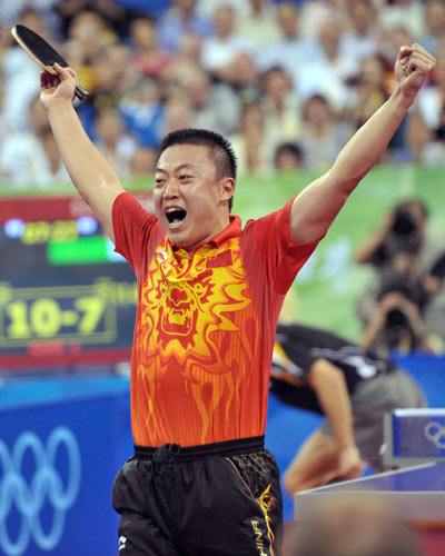 包含德国队力克印度队，马琳高光表现的词条